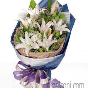Lilly Hand Bouquets