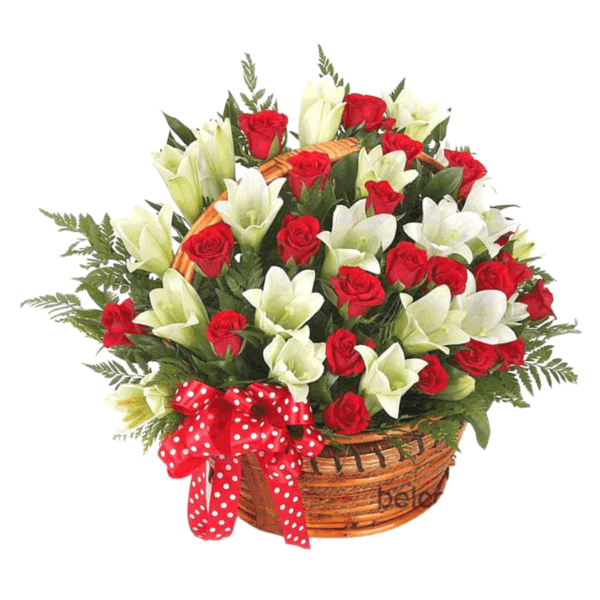 flower bouquet basket