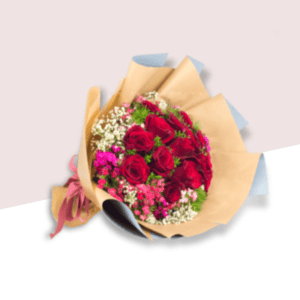 Rose bouquet wedding