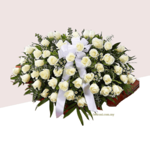 Sympathy bouquets Casket From Belconi Florist.