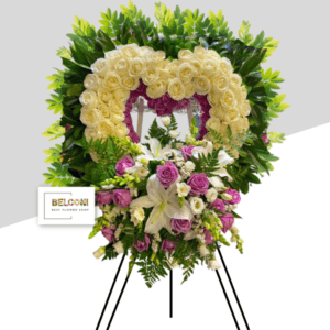 Funeral flowers delivery For the passed away person.