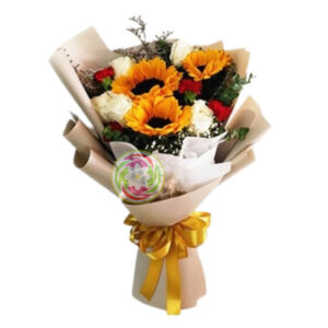 Belconi Florist Sunflower Bouquet Design (1)
