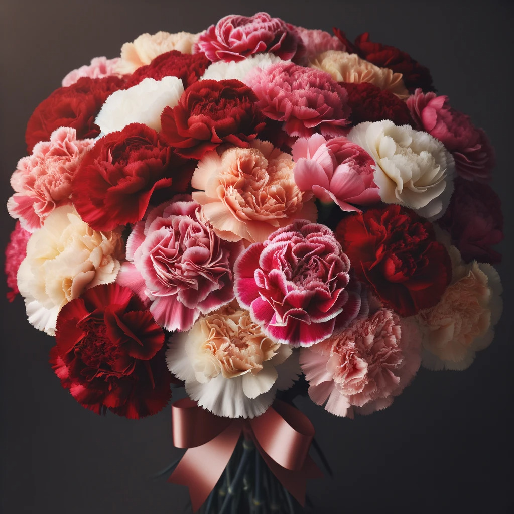 Carnation flower bouquet