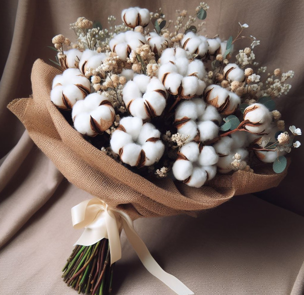 Cotton Flower Bouquet