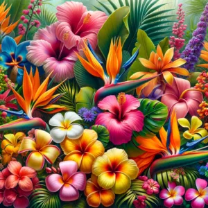 What Are The Tropical Flowers